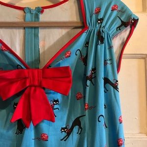 Rockabilly Cat Dress